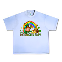 Grape Ice St. Patrick's Day Elf with elements Urban Heavy Tee - HowdyJamesFarm