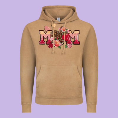 Valentine's Day Mom Vintage Hoodie Designed By Fadigitalartstudio