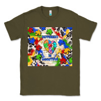 Army Green different is beautiful Classic Tee - TumblerDesignByShophia