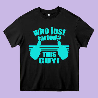 Who Just Farted This Guy Heavy Core Tee Designed By Bettercallsaul