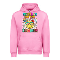 Fuchsia Pink school's out for summer Urban Hoodie - JahusDesignShop