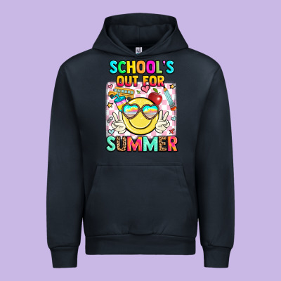 School's Out For Summer Urban Hoodie Designed By Jahusdesignshop