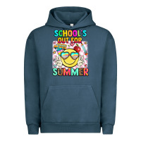 Pigment Midnight Navy school's out for summer Urban Hoodie - JahusDesignShop