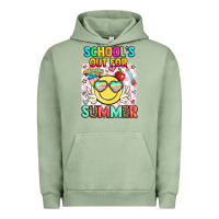 Pigment Oil Green school's out for summer Urban Hoodie - JahusDesignShop