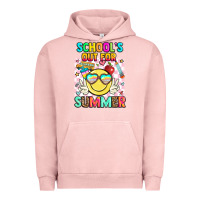 Pigment Salmon school's out for summer Urban Hoodie - JahusDesignShop