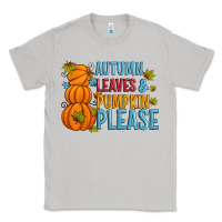 Moon Dust Autumn leaves and pumpkin please Classic Tee - Artiststas