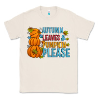 Natural Autumn leaves and pumpkin please Classic Tee - Artiststas