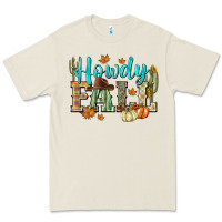 Bone Western howdy Fall Premium Tee - NancyCooperArtShop