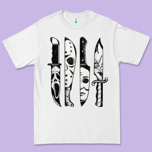 Scary Horror Movies Halloween Premium Tee Designed By Maiphamdesign