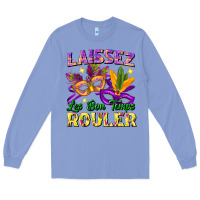 Colony Blue Laissez les bon temps rouler Long Sleeve Tee - FaDigitalArtStudio