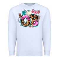 White ob Premium Sweatshirt - AdoDesignShop