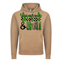 Vintage Coffee St. Patrick's Day Shamrock and roll Vintage Hoodie - OliviaCreatesArt