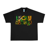 Black Lucky hunter St. Patrick's Day Urban Heavy Tee - CowGirlArtShop