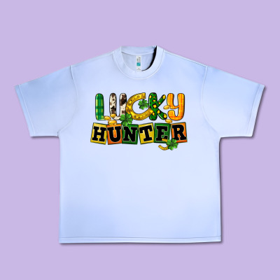Lucky Hunter St. Patrick's Day Urban Heavy Tee Designed By Cowgirlartshop