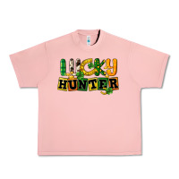 Salmon Lucky hunter St. Patrick's Day Urban Heavy Tee - CowGirlArtShop
