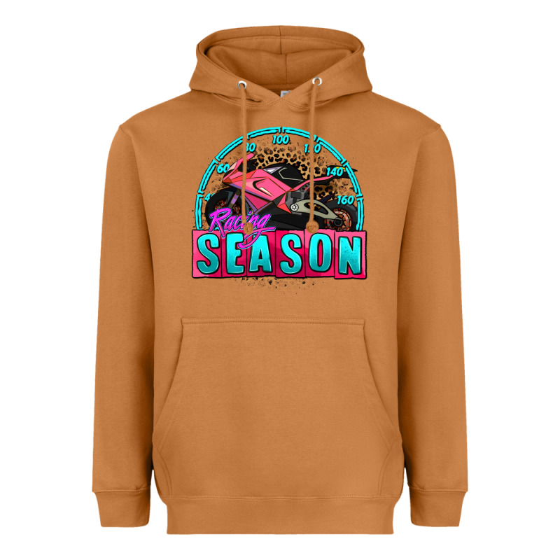 Racing Season Motorcycle Heavyweight Hoodie by AdoDesignShop | Teevron