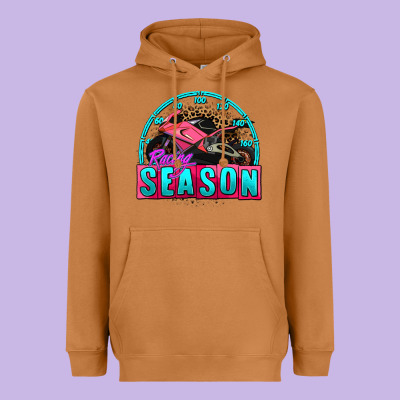 Racing Season Motorcycle Heavyweight Hoodie Designed By Adodesignshop