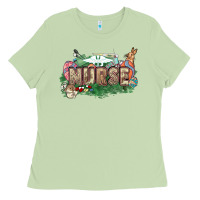 Matcha Easter egg Nurse bunny Easter Day Ladies Tee - HowdyJamesFarm