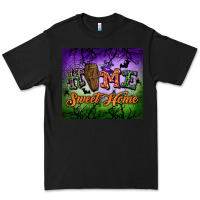 Black Home sweet home Premium Tee - NancyCooperArtShop