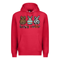 Cardinal Happy Easter Premium Hoodie - CowhideDigitalArt
