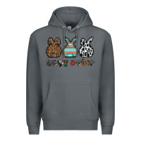 Rock Happy Easter Premium Hoodie - CowhideDigitalArt