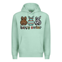 Seafoam Happy Easter Premium Hoodie - CowhideDigitalArt