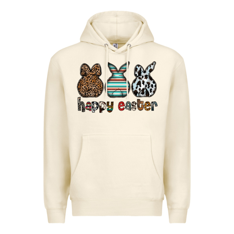 Happy Easter Premium Hoodie by CowhideDigitalArt | Teevron