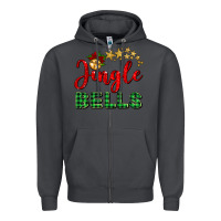 Smoke christmas jingle bells Zipper Hoodie - BarkalooDesign