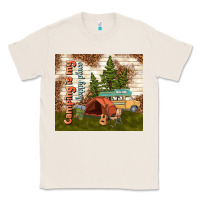 Natural camping is my happy place Classic Tee - TumblerDesignByShophia