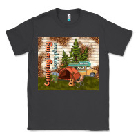 Smoke camping is my happy place Classic Tee - TumblerDesignByShophia