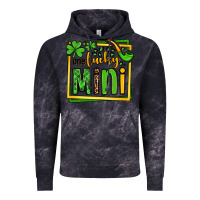 Cloud Black One lucky mini St. Patrick's Vintage Hoodie - OliviaCreatesArt