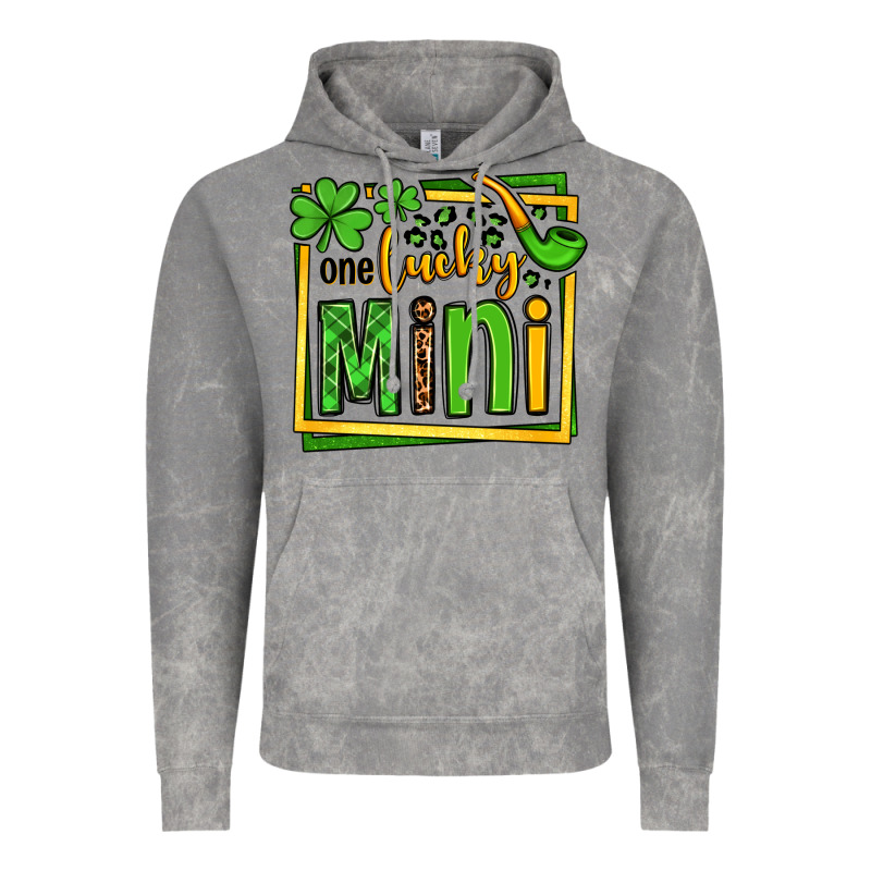 One Lucky Mini St. Patrick's Vintage Hoodie by OliviaCreatesArt | Teevron