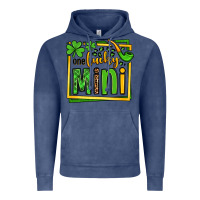 Vintage Denim One lucky mini St. Patrick's Vintage Hoodie - OliviaCreatesArt