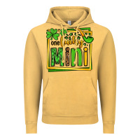 Vintage Mustard One lucky mini St. Patrick's Vintage Hoodie - OliviaCreatesArt