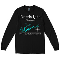 Black Norris Lake, Tennessee Characters Video game Long Sleeve Tee - maiPhamDesign