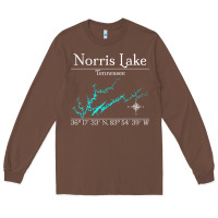 Chestnut Norris Lake, Tennessee Characters Video game Long Sleeve Tee - maiPhamDesign