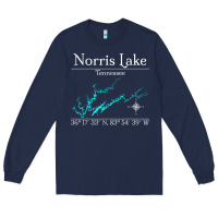Navy Norris Lake, Tennessee Characters Video game Long Sleeve Tee - maiPhamDesign