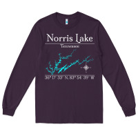Plum Norris Lake, Tennessee Characters Video game Long Sleeve Tee - maiPhamDesign