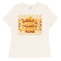 Bone fall breeze crunchy leaves Ladies Tee - TumblerDesignByShophia