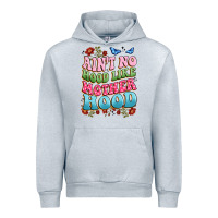 Heather Grey ain't no hood like mother hood Urban Hoodie - JahusDesignShop