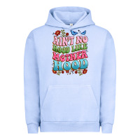 Pigment Grape Ice ain't no hood like mother hood Urban Hoodie - JahusDesignShop