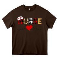Chocolate Brown Nurse Heavy Core Tee - Bettercallsaul