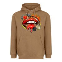 Toasted Coconut race lips Heavyweight Hoodie - AdoDesignShop