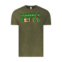 Vintage Olive Whiskey business St. Patrick's Day Vintage Tee - CowGirlArtShop