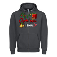 Smoke it's Christmas time Zipper Hoodie - BarkalooDesign
