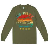 Army Green rv pilot camping funny vintage motorhome travel vacation t shirt Long Sleeve Tee - maiPhamDesign
