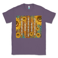 Lavender self reminders with sunflowers Classic Tee - TumblerDesignByShophia