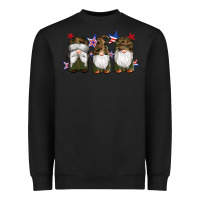 Black military gnomes star Heavyweight Sweatshirt - Artiststas