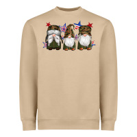 Mushroom military gnomes star Heavyweight Sweatshirt - Artiststas