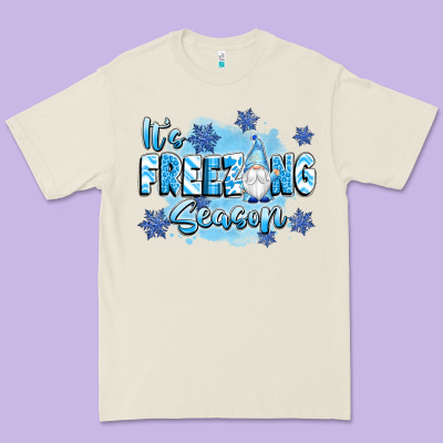 It's Freezing Season Premium Tee Designed By Texasbilliewilder